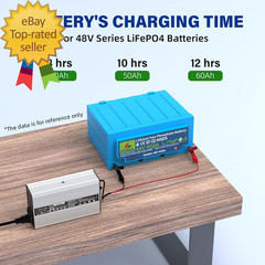58.4V 5A AC-DC Battery Charger Dedicated Best Solution forLithium Iron Phosphate