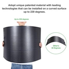 Lensun 100W 12V Flexible Solar Panel