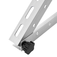 2Pcs 45 Inch Adjustable Solar Panel Tilt Mount Brackets For Motorhome Boat 0-90°