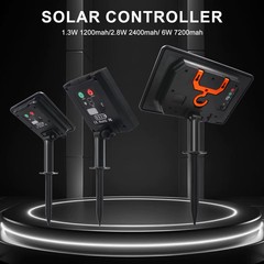 Solar Battery Kit 24V Lithium Panels Light Portable Photovoltaic System