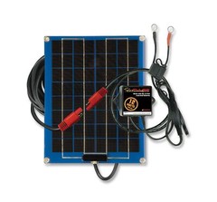 PulseTech SolarPulse SP-12 Solar Battery Charger Maintainer, 12 Watt, Blue