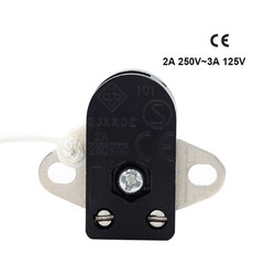 250V Voltage Wall Light Switch Pull Cord Switch Rotating Pull Switch 2A Current