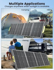 Greenmagic 400W Portable Solar Panel 39V Foldable