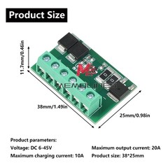 2/5/10PCS DC 6-45V Solar Street Light Control Circuit Board LED Lamp Light Drive