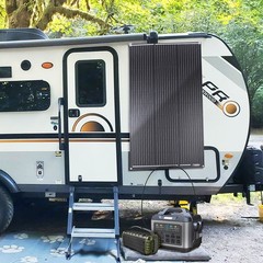 200W Kit de panel solar MONO 5000W Inversor para coche Sistema de alimentación