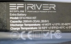 EcoFlow River 600 Portable Power Station EXTRA BATTERY EF4-MXA KIT