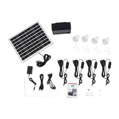 Portable Power Station with Solar Panel, Outdoor Generator Power Supply for Home