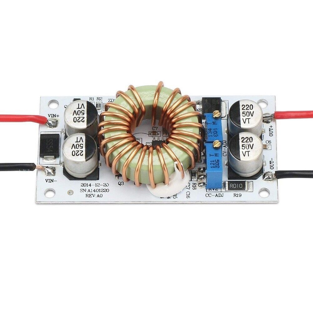 250W Constant Current Power Supply Step Up Boost Converter 8V 48V Input