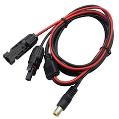 Solar Panel Connector to DC 8mm Adapter Cable – 16 AWG DC 8mm Converter