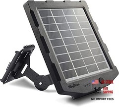 Trail Camera Solar Panel, Solar Battery Charger Kit 12V/1A 6V/1.5A with Build