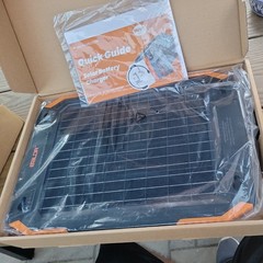 13W Solar Battery Charger Maintainer 12V Waterproof Panel for Car Boat RV