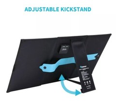 Renogy E.FLEX 21 Watt Foldable Waterproof Solar Panel with Kickstand, Black