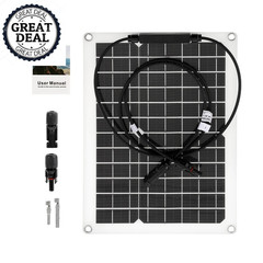 100W Solar Panel Flexible PV Off-Gird Panel Module Energy Equipment Durable NEWW