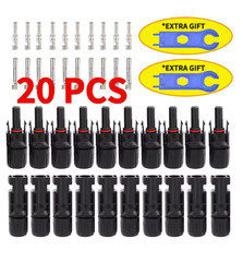 Solar PV Connector Kit 1000V 30A MC4 Plug 2.5-6mm² Cable Set