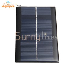 6V 1W Solar Panel Module DIY For Light Battery Cell Phone Toys Chargers New