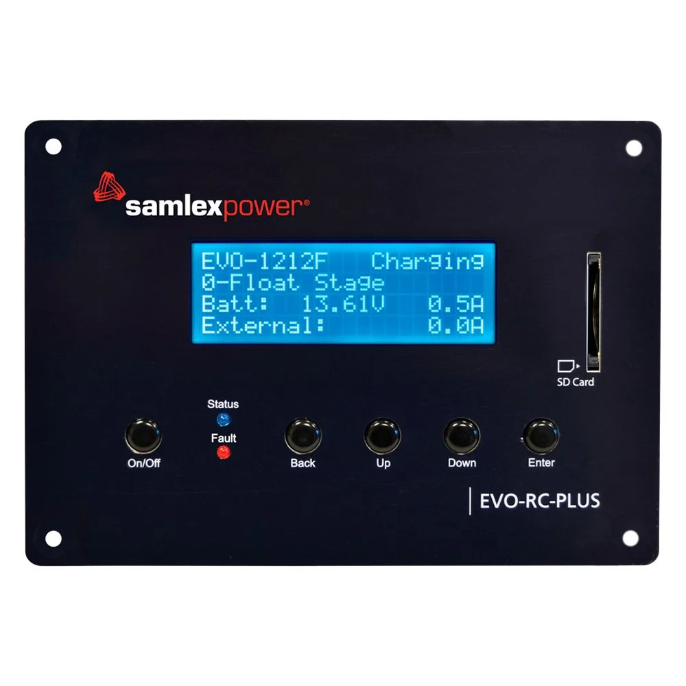 Samlex Evolution F Programmable Remote Charge Controller