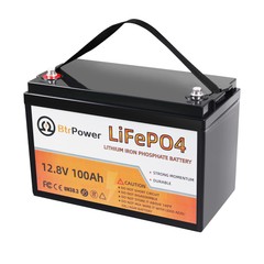 12V 100Ah LiFePO4 Battery Pack Lithium Iron Phosphate for RV Marine Solar System