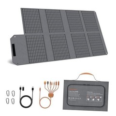 80W Foldable Solar Panel, Portable Solar Charger with 4 Ports 80W Solar Panel