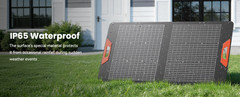 100W Bifacial Portable Solar Panel, 24% Efficiency, Foldable IP65 Charger
