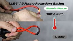 20FT Solar Charge Extension Cable 12AWG XT60 Connector for LiFePO4 Battery RV Po