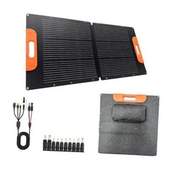 100 Watt Portable Flexible Foldable Solar Panels,Camping Essentials,20V ETFE