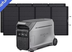 EcoFlow DELTA Pro 3 4kWh Power Station+2X220w Solar Panel Solar Kit brand new