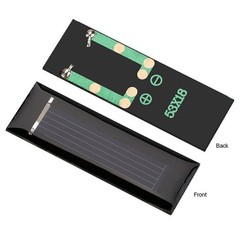 10pcs 0.5V 100MA Mini Portable Polycrystalline Solar Panel DIY Power Module