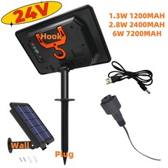 Solar Battery Kit 24V Lithium Panels Light Portable Photovoltaic System