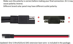 SAE Polarity Reverse Adapter Connectors for SAE Quick Disconnect