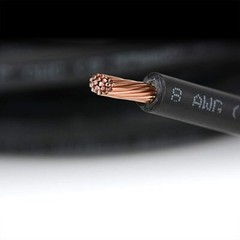 8 AWG Solar Panel Wire 100′ Power Cable UL 4703 Copper MADE IN USA Black