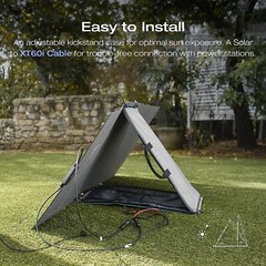 ECOFLOW 160W Portable Solar Panel Foldable Solar Charger for Power Station Used