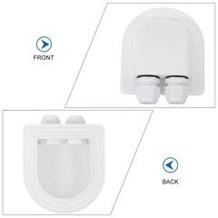 Dual Cable Entry Box Abs Wire Gland Pass Through