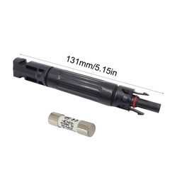 Pack Of 2 Solar Panel Fuses Connectors 1000V Energy Equipment for Industrial Use
