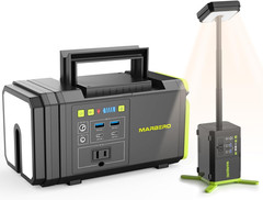 [Fathersdaygifts] 118Wh Portable Power Station with Telescopic Camping Lights fo