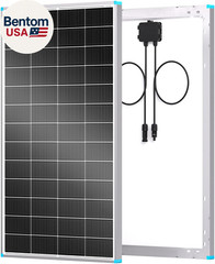 Solar Panels 200 Watt N-Type, 24 Volt 200W Solar Panel 16BB 25% High-Efficiency