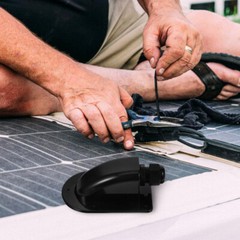 Solar Junction Box Cable Entry Holder Waterproof Panel Wire Connectors