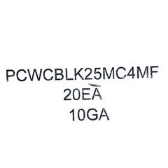 Pacific Coast Wires — 10 AWG PV Wire, Black, 25′, MC4 M/F (PCWCBLK25MC4MF)