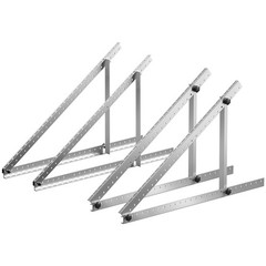 2 Sets Solar Panel Mounting Brackets 45-Inch,0 to 90° Adjustable Tilt Mount