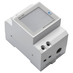 High Precision 100A DIN Rail AC Power Meter With Integrated Current Transformer
