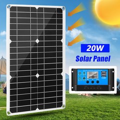 400 Watts Solar Panel Kit 100A 12V Battery Charger w/Controller Caravan Boat LOT