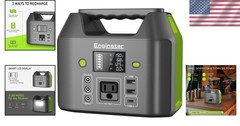 150W Portable Power Station with 110V AC Outlet & 6 Outputs – Ideal for Camping