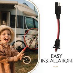 1 Pack Sae Connector Cable for Solar Panel Automotive Durable 14Awg Multi Color