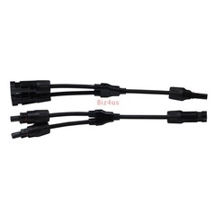 New Solar Panel Y Branch Cable Connection Waterproof Adapter Connector Extension