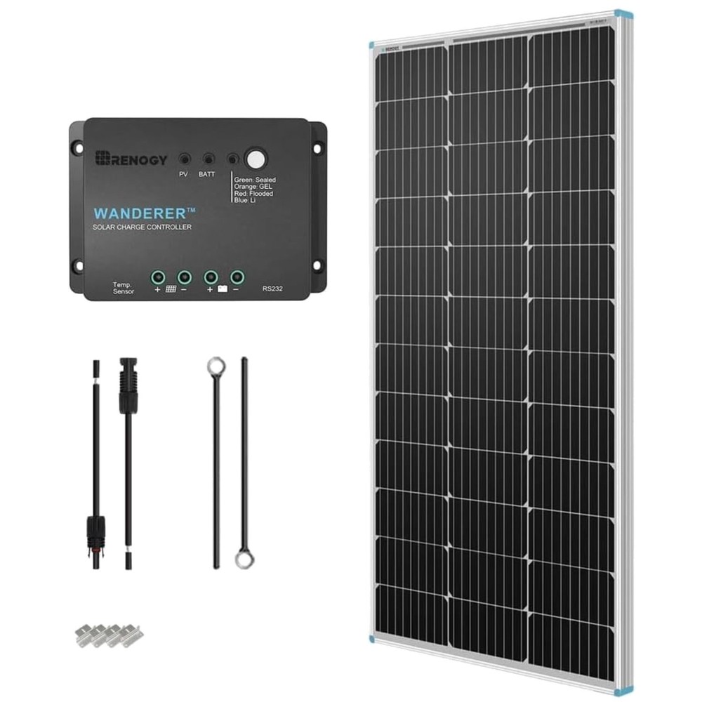 Solar Panel Kit for Off Grid Applications + Controller