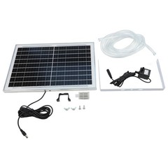 Solar Panel with 240L/H Water Pump for Efficient Outdoor Water Feature
