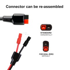 10 AWG Solar Cable Compatible with Anderson Powerpole Extension Cable Connector