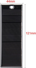 Uxcell 5Pcs 4.5V 130Ma Poly Mini Solar Cell Panel Module DIY for Light Toys Char