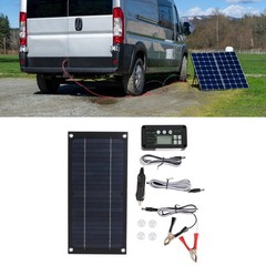 600W High Power MPPT Controller 15W 18V Solar Panel Charging Kit for Car Street