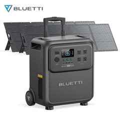 BLUETTI Elite 400 3840Wh Solar Generator+200W/350W Solar Panels Kit for Backup