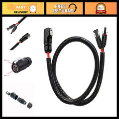 Solar Panel Cable 2 Pin Connector for RV Solar Ports, Solar Adapter, Industrial
